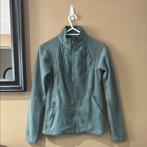 Women's Green fleece Jacket size Medium
